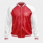 Washington Nationals Bomber Leather Jacket
