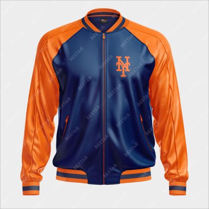 New York Mets Bomber Leather Jacket