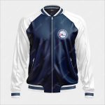 Philadelphia 76ers Bomber Leather Jacket