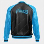 Carolina Panthers Bomber Leather Jacket