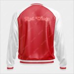 Detroit Red Wings Bomber Leather Jacket