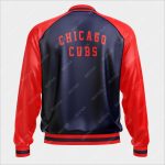 Chicago Cubs Bomber Leather Jacket