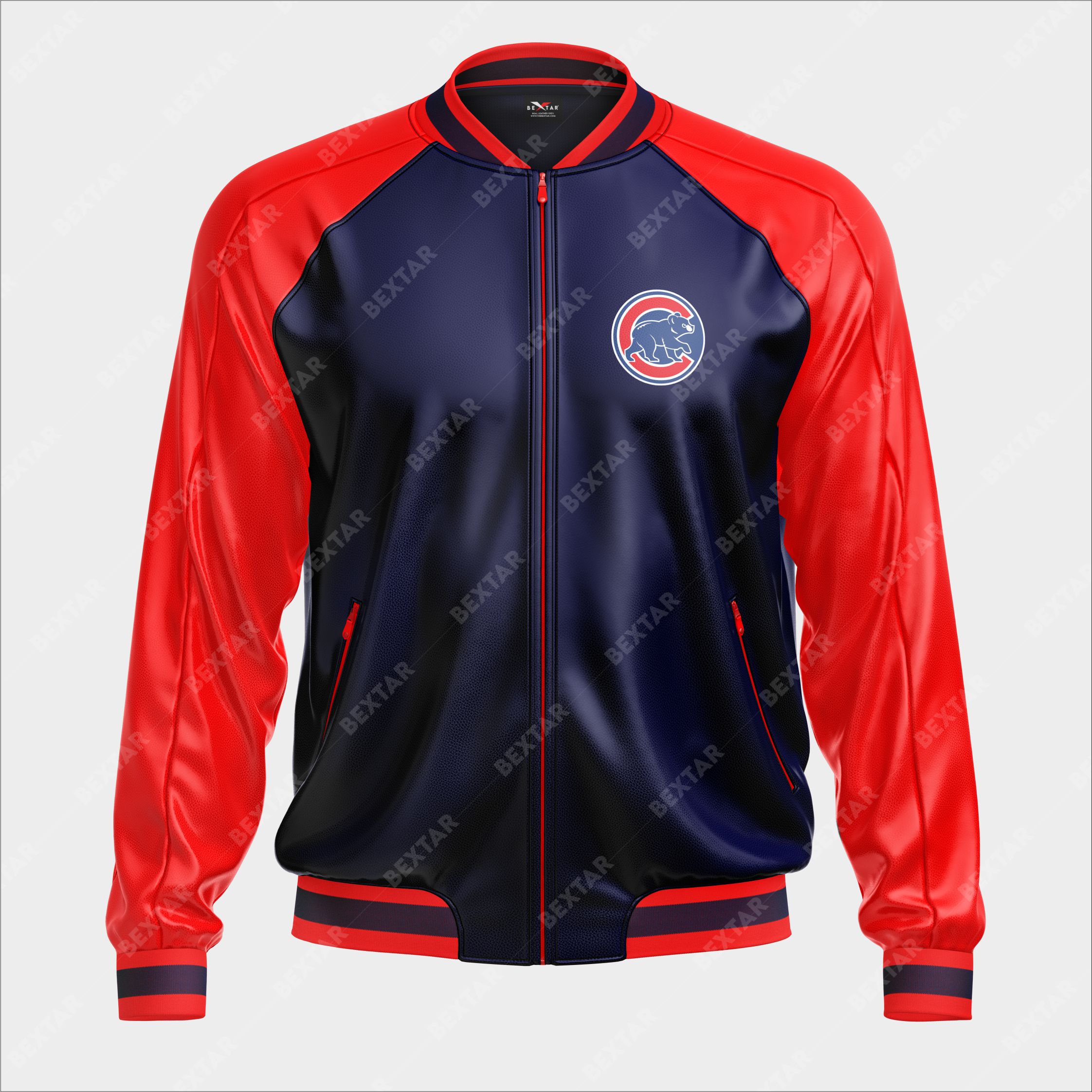 Chicago Cubs Bomber Leather Jacket Chicago Cubs Bomber Leather Jacket