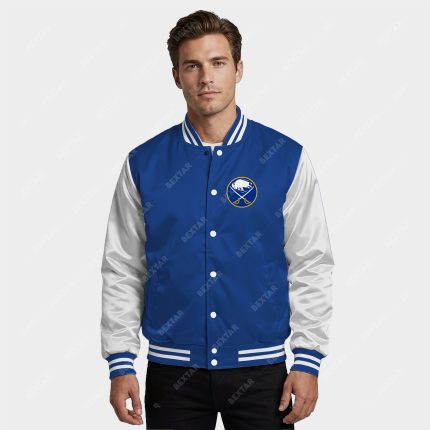 Buffalo Sabres Satin Bomber Jacket