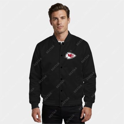 Kansas City Chiefs Satin Bomber Jacket