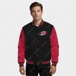 Carolina Hurricanes Satin Bomber Jacket