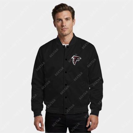 Atlanta Falcons Satin Bomber Jacket