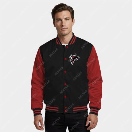 Atlanta Falcons Satin Bomber Jacket
