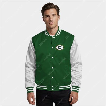 Green Bay Packers Satin Bomber Jacket