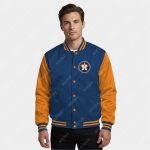 Houston Astros Satin Bomber Jacket