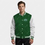 New York Jets Satin Bomber Jacket