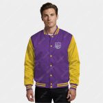 Sacramento Kings Satin Bomber Jacket