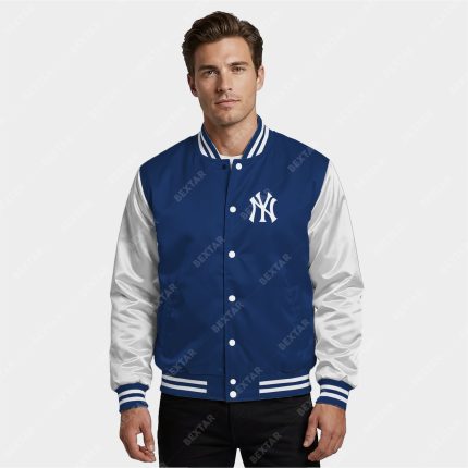 New York Yankees Satin Bomber Jacket