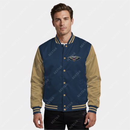 New Orleans Pelicans Satin Bomber Jacket