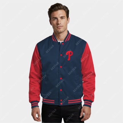 Philadelphia Phillies Satin Bomber Jacket