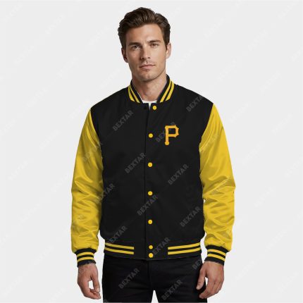 Pittsburgh Pirates Satin Bomber Jacket