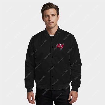 Tampa Bay Buccaneers Satin Bomber Jacket