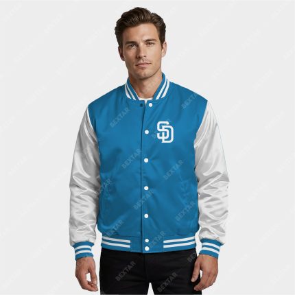 San Diego Satin Bomber Jacket