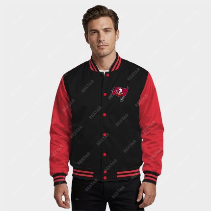 Tampa Bay Buccaneers Satin Bomber Jacket
