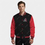 Arizona Diamondbacks Satin Bomber Jacket