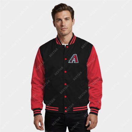 Arizona Diamondbacks Satin Bomber Jacket