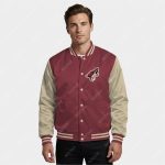 Arizona Coyotes Satin Bomber Jacket