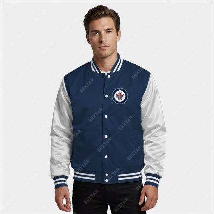 Winnipeg Jets Satin Bomber Jacket
