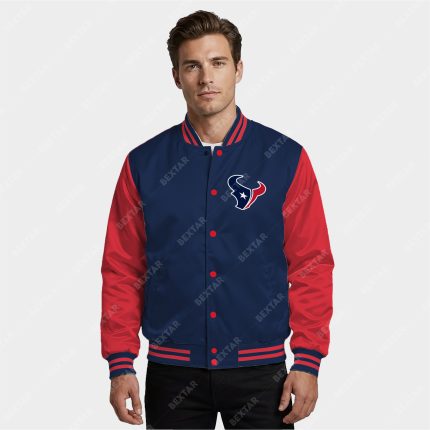 Houston Texans Satin Bomber Jacket
