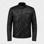 The Iconic Black Sheepskin Leather Jacket