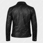 Legacy Black Leather Biker Jacket