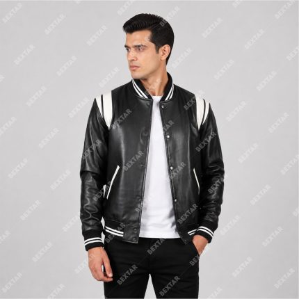 Black Suede Goatskin Leather Jacket – THE BEXTAR