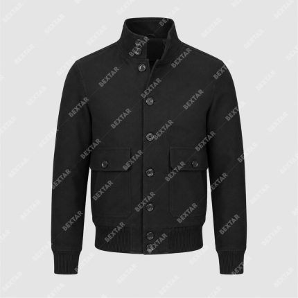 Black Suede Goatskin Leather Jacket – THE BEXTAR