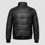 Black Semi-Aniline Sheepskin Leather Jacket – THE BEXTAR