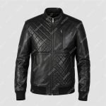 Black Semi-Aniline Sheepskin Leather Jacket – THE BEXTAR