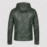 Green Semi-Aniline Sheepskin Leather Jacket – THE BEXTAR