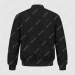 Black Suede Goatskin Leather Varsity Jacket – THE BEXTAR