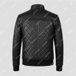 Black Semi-Aniline Sheepskin Leather Jacket – THE BEXTAR