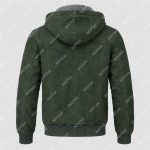 Green Suede Goatskin Leather Hooded Jacket – THE BEXTAR